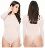 Image of Sexy Romper Women Bodysuit Long Sleeve 2019 Spring New Solid Jumpsuits Club Wear O-Neck Sexy Bottoming Shirt Women Clothings