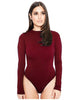 Image of Sexy Romper Women Bodysuit Long Sleeve 2019 Spring New Solid Jumpsuits Club Wear O-Neck Sexy Bottoming Shirt Women Clothings