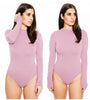 Image of Sexy Romper Women Bodysuit Long Sleeve 2019 Spring New Solid Jumpsuits Club Wear O-Neck Sexy Bottoming Shirt Women Clothings