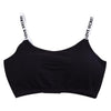 Image of Sexy Seamless Removable Padded Bra Casual Letter Print Bra Fitness Breathable Women Bra