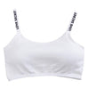 Image of Sexy Seamless Removable Padded Bra Casual Letter Print Bra Fitness Breathable Women Bra