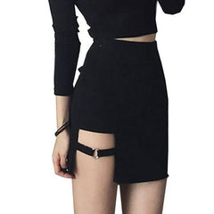 Sexy Stocking belt Bondage Leather Belts Garter Harness Suspenders Garters Adjustable Leather Leg Harness Body Bondage For Women