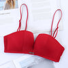 Image of Sexy Strapless Bras For Women Seamless Bra Push Up Bralette Deep-V Brassier Invisible Wire Free Top Underwear Wedding Dress #D
