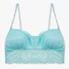 Image of Sexy Wireless Bralette For Women 3/4 Cup Female Lace Bra Unlined Underwear Fashion 6 Colors Backless Crop Top Wire Free Lingerie