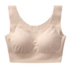 Image of Sexy Women Bras Push Up Gather Bralette Seamless Bra Wire Free Soutien Gorge Femme Comfort Underwear Solid Color Vest Brassiere