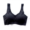 Image of Sexy Women Bras Push Up Gather Bralette Seamless Bra Wire Free Soutien Gorge Femme Comfort Underwear Solid Color Vest Brassiere