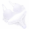 Image of Sexy Women Lace Drill Bras Set Women Push Up Underwear Sets Bra And Thong Bra Briefs Panties Intimates Sets Dot Printed