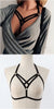 Image of Sexy Women Lingerie Hot Lace Bra Backless Underwear Push Up Bras Sexy Deep V Belt Bras Elastic Cage Female Erotic Intimates