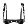 Image of Sexy Women Lingerie Sexy Open Cup Bra Ladies Adjustable Spaghetti Straps Bra Wetlook Tops Faux Leather Bra Top for Women Female