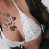 Image of Sexy Women Lingerie Transparent Floral Lace Biustonosz Women Erotic Lady Bandage Bustier Crop Tank Top Soutien women bra Camis