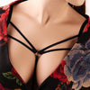 Image of Sexy Women Open Cage Bra Backless Cage Bralette Bra Bustier Sexy Punk Bondage Body Harness Lingerie for Women Goth Body Straps
