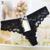 Image of Sexy Women See Through Lace Briefs Knickers G-String Thong Ladies Lingerie Womens Exotic G String Panties Underwear Apparel