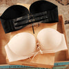Image of Sexy Women Strapless Invisible Bra Push Up High Quality Bandage Pull Bras 1/2 Cup Seamless Fashion Girls Bra Top Underwear