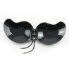 Image of Sexy Women Strapless Push Up Bra Silicone Mango Shape Self-Adhesive Front Bust Sexy breathable invisible bra