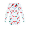 Image of Sexy Women Stretch Button Deep V Neck Bodycon Sexy Lingerie Long Sleeve Print Sleepwear Jumpsuit Romper Bodysuit Leotard