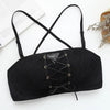 Image of Sexy Women Underwear Lingerie Strapless Bra for Wedding Dress Push Up Lace Invisible Bra Backless Brassiere BH