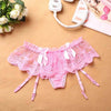 Image of Sexy Women Wedding Garter High Quality Garter Belt For Stockings Ladies Underwear Hot Sale Transparent Lace Garter Panty