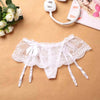 Image of Sexy Women Wedding Garter High Quality Garter Belt For Stockings Ladies Underwear Hot Sale Transparent Lace Garter Panty