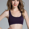 Image of Sexy Yoga Bra Women Padded Sports Bra Shake Proof Running Workout Gym Top Tank Fitness Shirt Vest