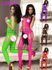 Image of Sexy crochet Fish Net Cosplay Lingerie Babydoll dress Underwear Translucent Chemises garters Teddies Sleepwear Sleepwear Q501