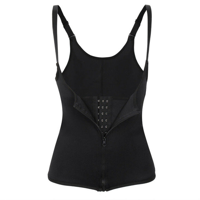 Shaper Neoprene Sauna Sweat Vest Waist Trainer For Cincher Women Body Slimming Trimmer Corset Workout Thermo Push Up Shirt