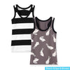 Image of SheeCute 2-pack chindren Sleeveless T Shirt girls boys Undershirts Tank Top A Shirt 0932