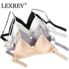 Image of Soft Bralette Deep V Seamless Bras for Women Wireless Push Up Bra Blackless Underwear Ladies Sexy Lingerie Bralette Crop Top