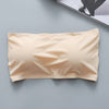 Image of Soft Invisable Strapless Top Sexy Women Tube Top Female Tube Bra Wrap Top Crop Bandeau Bra Lingerie Girls Underwear Black White