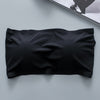 Image of Soft Invisable Strapless Top Sexy Women Tube Top Female Tube Bra Wrap Top Crop Bandeau Bra Lingerie Girls Underwear Black White