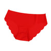Image of Solid Seamless Panties Low-Rise Panties Female Sexy Briefs Panties Women Plus Size Underwear lingerie Culotte Ultra-thin New Hot