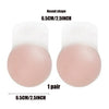 Image of Strapless Push Up Bra Pad Self Adhesive Nipple Cover Breast Lift Tape Pasties Reusable Silicone Invisible Enhancers Adhesive Bra