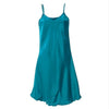 Image of Summer New Women's Sleepwear Female Sexy Spaghetti Strap Nightgown Plus Size XXXL Rayon Nightdress Short Robe Dress Gown