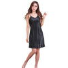 Image of Summer New Women's Sleepwear Female Sexy Spaghetti Strap Nightgown Plus Size XXXL Rayon Nightdress Short Robe Dress Gown