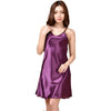 Image of Summer New Women's Sleepwear Female Sexy Spaghetti Strap Nightgown Plus Size XXXL Rayon Nightdress Short Robe Dress Gown