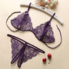 Image of Summer Sexi Women Sexy Lingerie Bra Translucent Bandage Lace Flower Ropa Sexy Cupless Backless Bras White Red Purple Strappy Bra