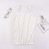 Image of Summer Sexy Camisoles Women Crop Top Sleeveless Shirt Sexy Slim Lady Bralette Padded Tops Strap Skinny Vest Camisole