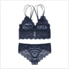 Image of TERMEZY 2019 New Fashion Women Velvet Bra set Underwear broad-brimmed lace brassiere wireless Lingerie Soft Trim bralette set