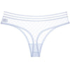 Image of Transparent Mesh Underwear Women Solid Low-Rise Hot Sexy Panties Women Thongs And G String Femme Breathable Seamless Panties
