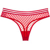 Image of Transparent Mesh Underwear Women Solid Low-Rise Hot Sexy Panties Women Thongs And G String Femme Breathable Seamless Panties