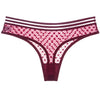 Image of Transparent Mesh Underwear Women Solid Low-Rise Hot Sexy Panties Women Thongs And G String Femme Breathable Seamless Panties