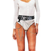 Image of UYEE Trendy Sexy Lingerie Belt Adjustable Leather Garter Women For Female Erotic Waistband Body Suspenders Harness LB-007