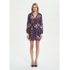Image of Uguest Summer Women Dress 2019 Sexy Deep V Neck Floral Printed Mini Party Dress Lady Beach Dresses Causal Long Sleeve