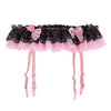 Image of Underwear Sexy Lace Dual Layer Garter Women Thongs Stocking Lingeries Suspender G-String Hold Stocking Garter Belts