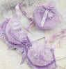 Image of Underwear set thin female sexy push up ultra-thin transparent lace bra sexy lingerie bra and panty set Free Shipping