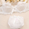 Image of Underwear set thin female sexy push up ultra-thin transparent lace bra sexy lingerie bra and panty set Free Shipping