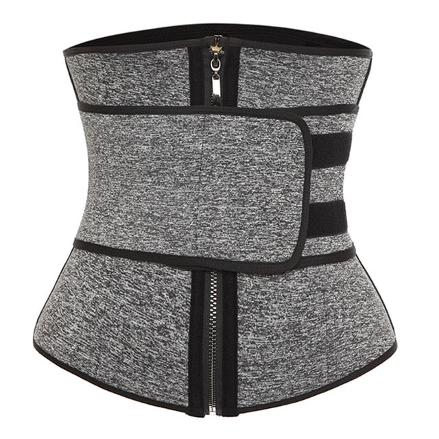 VASLANDA Boned Waist Corset Trainer Sauna Sweat Sport Girdles Cintas Modeladora Women Lumbar Shaper Workout Trimmer Belt