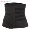 Image of VASLANDA Boned Waist Corset Trainer Sauna Sweat Sport Girdles Cintas Modeladora Women Lumbar Shaper Workout Trimmer Belt