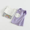 Image of VIDMID Baby Girls tanks tops girls cotton Camisoles vests girls new candy color kids underwear Tanks Camisoles clothes 7068 01