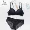 Image of VS brand 2019 NEW Sexy Intimates Bra Set wire free Underwear Lace Lingerie Push Up bralette Comfortable Bra and panty Sets