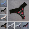 Image of Voplidia Summer Panties Underwear Women Plus Size Bow Sexy Lingerie Panty Thongs and G String Tanga T-back Seamless String PM003